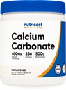 Nutricost Calcium Carbonate Powder 500 gramos
