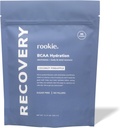 Rookie Wellness Recovery BCAA - Electrolyte and BCAA Powder with 5 g of Branched Chain Amino Acids for Muscle Recovery, Electrolytes for Hydration, < Sólo 10 Calories (30 Servings, Coconut Pineapple)