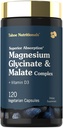 Tahoe Nutritionals Magnesium Glycinate and Malate Complex ← Vitamin D3  120 Capsules peru Superior Absorption ← Non-GMO and Gluten Free Formula