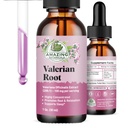 Caídas de raíz valeriana para el sueño - Orgánica Valerian Root Tintura Extracto 3000mg - para la relajación y la calma - 1 FL OZ, 30 Servimientos