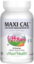 Calcio de salud Maxi 1000 mg Suplemento con vitamina D3 (1000 UI) y Magnesio (500 mg) - Bono, dientes y apoyo conjunto para hombres y mujeres - 90 cápsulas