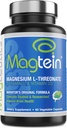 Magtein - Magnesium L-Threonate Supplement, Memory, Focus, Sleep & Brain Health Formula for Men ' Women, Cognitive Support for Adults, Clinically Researched - 60 Veg Capsules