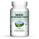 Maxi Health Maxi Magnesium Citrate Suplemento, 90 Cuenta (MCT)