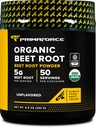 Primaforce Organic Beet Root Powder (250g) Unflavored - Natural Source of Antioxidants and Nutrients