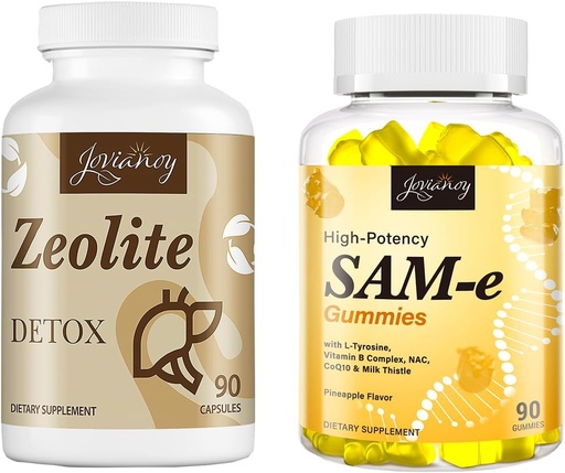 SAM-e Gummies y Zeolite Detox Capsules