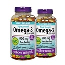 Webber Naturals Triple Strength Omega-3 900mg 200 softgels x 2(2 Bottles)