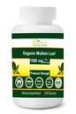 Hoja de Mullein Orgánica 1500 mg Servir 120 cápsulas vegetales Hecho en EE.UU.