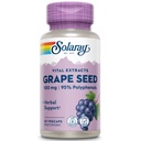SOLARAY Grape Seed Extract 100 mg Más Complejo Bioflavonoide ← Saludable Cardiovascular &amp; Blood Vessel Support ← 60 VegCaps