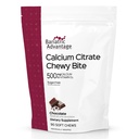 Bariatric Advantage Calcium Citrate Chewy Bites 500 mg - Highly Absorbable & Digestible - Vitamina D3 - Suplemento de Calcio Fácilmente Chewable - Chocolate Flavor - 90 Cuenta