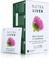 NUTRALIVER - Detox Tea for Liver Cleansing and Support - With Milk Thistle, Turmeric & Fennel - 20 Tea Bags - Herbal Tea by Nutra Tea