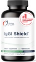 Diseños para Escudo de IgGI - Gut Health &amp; Immune Support Powder con Inmunolina sin lácteos y NAG - Help Bind &amp; Remove Toxins y Fortify the Intestinal Barrier (120 cápsulas)