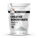 ¡Es sólo! - Polvo de Monohidratos de Creatina, Polvo de Creatina Pura, Hecho en EE.UU., Laboratorio de 3er Partido Tested, 5g Por Serving, Scoop Incluido, Sin Fillers, Sin Sabor Añadido (Desarrollado, 200g / 40 Servings)