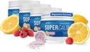 Nello Supercalm Drink Mix - Ashwagandha KSM 66, Magnesium Glycinate, L-Theanine, Vitamin D3 - Ashwagandha Root Extract, Magnesium & L-Theanine Supplement - 30 Servings - 4 Pack
