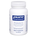 Encapsulaciones puras Probiótico-5 tóxico Dairy and Soy Free Probiotic Blend to Support Immune and Gastrointestinal Health ← 60 Capsules