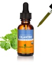 Herb Pharm Certified Organic Cilantro Extract Drops for Cleansing and Detoxification Support, 1 Oz