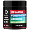 9in1 Escudo de cortisol - Magnesium Glycinate & Ashwagandha con Rhodiola, Phosphatidylserine, Flores de Pasión, L-Theanine, Apigenin, Licorice, Magnolia - Rest Well &amp; Mood Balance - 60 Cuenta