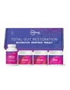 Microbiome Labs Total Gut Kit de Restauración (Powder) - 3-Product Gut Health Spore Based Probiotic, Prebiotic Powder &amp; Mucosal Immunoglobulin + Amino Acids Supplement for Immune, GI &amp; Digestive Health