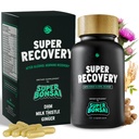 SuperBonsai Super Recovery Capsules for Post Celebration and Morning Relief - All Natural Holistic Support - 3 Capsules Taken before Drinking and an Optional Serving After (14 Servings)