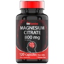 TNVitamins Magnesium Citrate 800 MG - 120 Capsules  Dos meses de suministro! ← Pure Magnesium Citrate Powder Capsules ← Citrato De Magnesio ← Non-GMO Silencio Producido en Estados Unidos!
