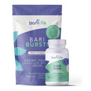 Bari Life Just One Chewable: Once Daily Bariatric Multivitamin + Iron y BariBurst Calcium Citrate Soft Chews for Gastric Bypass, Gastric Sleeve and Duodenal Switch (Sour Grape)
