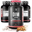 Suplemento DIM 400 mg con Myo & D-Chiro Inositol, Dong Quai - PCOS Suplementos – Balance hormonal para las mujeres – Suplementos de fertilidad – Suplemento Inositol - 240 cápsulas