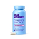 Love Wellness Gut Feelings Probiótico ← Gut Health for Women, Digestion Relief &amp; Immune Support Supplement ← Womens Probiótico para Gas Relief Silencio 3 Billion CFU ← Seguro Prebiótico y Postbiótico 30 Cuenta