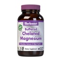 Bluebonnet Nutrition Albion Buffered Chelated Magnesium 200 mg, Magnesium Oxide, Stress Relief, Vegan, Non GMO, Gluten Free, Soy Free, Milk Free, Kosher, 60 cápsulas vegetales, 1 mes de suministro