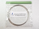 Wires de generador de plata puro – 9999 electrodos de plata – pre-Cut 36-Inch 10 alambres de Gauge – Fits LifeForce Generators