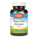 Carlson - Magnesio Glycinate, 200 mg, Absorción Superior, Salud cardíaca, Función muscular, Soporte de huesos, 120 Tabletas