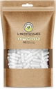 DSO L Methylfolate 12.5mg (5 MTHF Suplemento) - 90 cápsulas Vegan (12,5 mg) - Suplemento activo de folato de l metil para el control de la homocisteína - ácido fólico Vitamina - Empaquetado ecológico