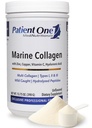 Pacientes Un Colágeno Marino Silencioso Suplemento de Polvo para proporcionar soporte completo* Silencioso con Tipos 1, 2 y 3 Collagen, Plus Cofactores Collagen latitud 13.75 oz