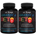 Laboratorios de investigación 15 días Colon Cleanse " Detox for Less Bloat Flat Tummy w/Probiotics - 2 Fer 1 - Constipation Relief - Flushes Toxins, Boost Energy. Clínicamente investigado Fórmula segura y efectiva