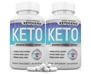 (2 Pack) Ketogenix Keto Pills 1275MG Nueva &amp; Mejorada Fórmula Contiene Apple Sider Vinegar Extra Virgin Olive Oil Powder Green Tea Leaf 120 Capsules