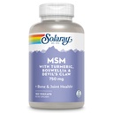 Solaray MSM cápsulas, 750 mg, 180 conteo