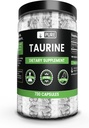 PURE ORIGINAL INGREDIENTES Taurine (730 capsules) No hay magnesio o rifles de arroz, siempre puro, lab Verified