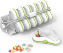 Organizador semanal de píldoras 3 veces al día, caja grande de píldoras de viaje 7 días, caja de píldoras diarias desmontable, tenedor de contenedores portátiles para medicamentos, vitaminas, aceite de pescado y suplementos, blanco