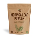 MB Herbals Moringa Leaf Powder 8 oz (227g / 0.5 LB) TENIDO 100% Pura Moringa Powder TENIDO Mezclas fácilmente en Bebidas &amp; Smoothies TENIDO Sin Preservadores