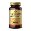 Solgar - Vitamina D3 (Cholecalciferol) 1.000 UI Softgels, 250 Conde