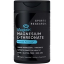 Estudios Deportivos Magtein Magnesium L-Threonate Capsules - Magnesium Supplement for Memory, Focus " Cognition - Magnesium L Threonate Supports Brain Health, Sleep " Mood- 2000mg, 180 cápsulas para adultos