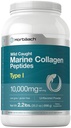 Horbäach Marine Collagen Powder 2.2 lbs ← Hidrolyzed Collagen Peptides ← Desagradable, Paleo, Non-GMO, Gluten Free Supplement