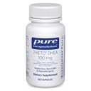 Encapsulaciones puras 7-Keto DHEA 100 mg ← Unique DHEA Metabolite Suplemento de Apoyo a la Termogénesis y Composición del Cuerpo Saludable*