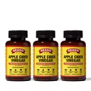 Cápsulas de vinagre con vitamina D y zinc - (3 Pack) 90 Cápsulas - Soportes El Sistema Inmunitario