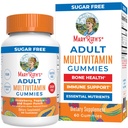 MaryRuth Orgánicas Multivitamina para Mujeres y Hombres Silenciosos Azúcar Libre Silencio Adulto Gummy Multimineral con Vitamina C TENIDO D y E ANTERIENTE B Vitaminas ANTERIOR Biotin ANTE Zinc ANTE Vegan Silencio No-OMM Silencio Gluten Gratis 60 Conde