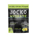 Jocko Fuel Packets Low Sugar - Amplificador de hidratación Packets para la recuperación, deshidratación, " Ejercicio - con vitaminas B6, B12 " C (16 Packets) Lima de limón