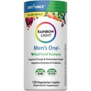Rainbow Light Mens One Multivitamin, Men's Daily Multivitamin proporciona soporte de inmunodeficiencia de alta potencia, con vitamina C, vitamina D y zinc, vegetariano, 120 cuenta