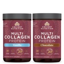 Antigua Nutrición Multi Collagen Protein Powder, Vainilla, 24 Servimientos + Multi Collagen Protein Powder, Chocolate, 24 Servimientos