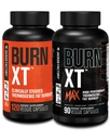 Jacked Factory Burn-XT Clinically Studied Fat Burner &amp; Weight Loss Suplemento (120 cápsulas) & Burn XT Max High-Performance Fat Burner & Appetite Suppresant (90 cápsulas)