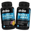 Limphatic Drainage Suplementos Pills & Water Away - Soporte linfático Total Herbal Cleanse Products &amp; Natural Water Pills Diuretics for Retention - Lymph Node Detox Cleanse System Drainage
