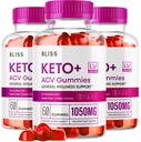 (3 Pack) Bliss Keto ACV Gummies Advanced Weight Loss Support, Bliss Keto y ACV Gummies, Bliss Keto Gummies 1050 mg, Bliss Keto Active Gummies, Keto Bliss ACV Gummies, Bliss Keto Plus, 180 Gummies