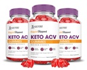 Laboratorios justificados (3 Pack Rapid Ripped Keto ACV Vegan No GMO 180 Gummies